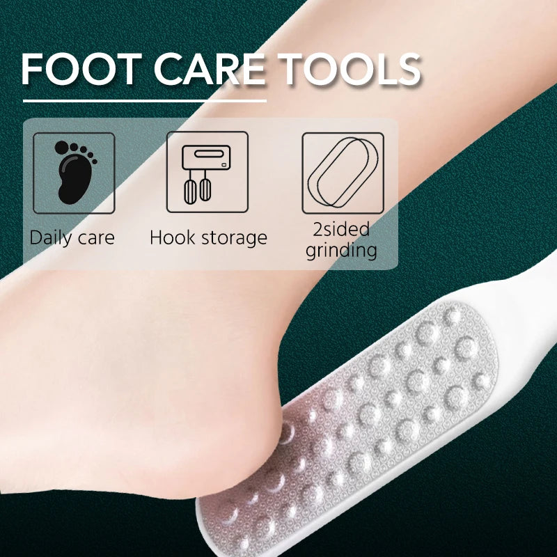  Double Side Foot File Professional Rasp Heel Grater Hard Dead Skin Callus Remover Pedicure File Foot Grater