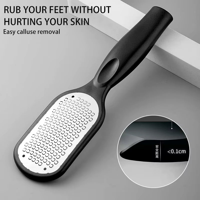 Foot File Scraper Callus Remover Feet Professional Steel Pedicure Tools Foot Corn Removal Dead Skin Remover Foot Care